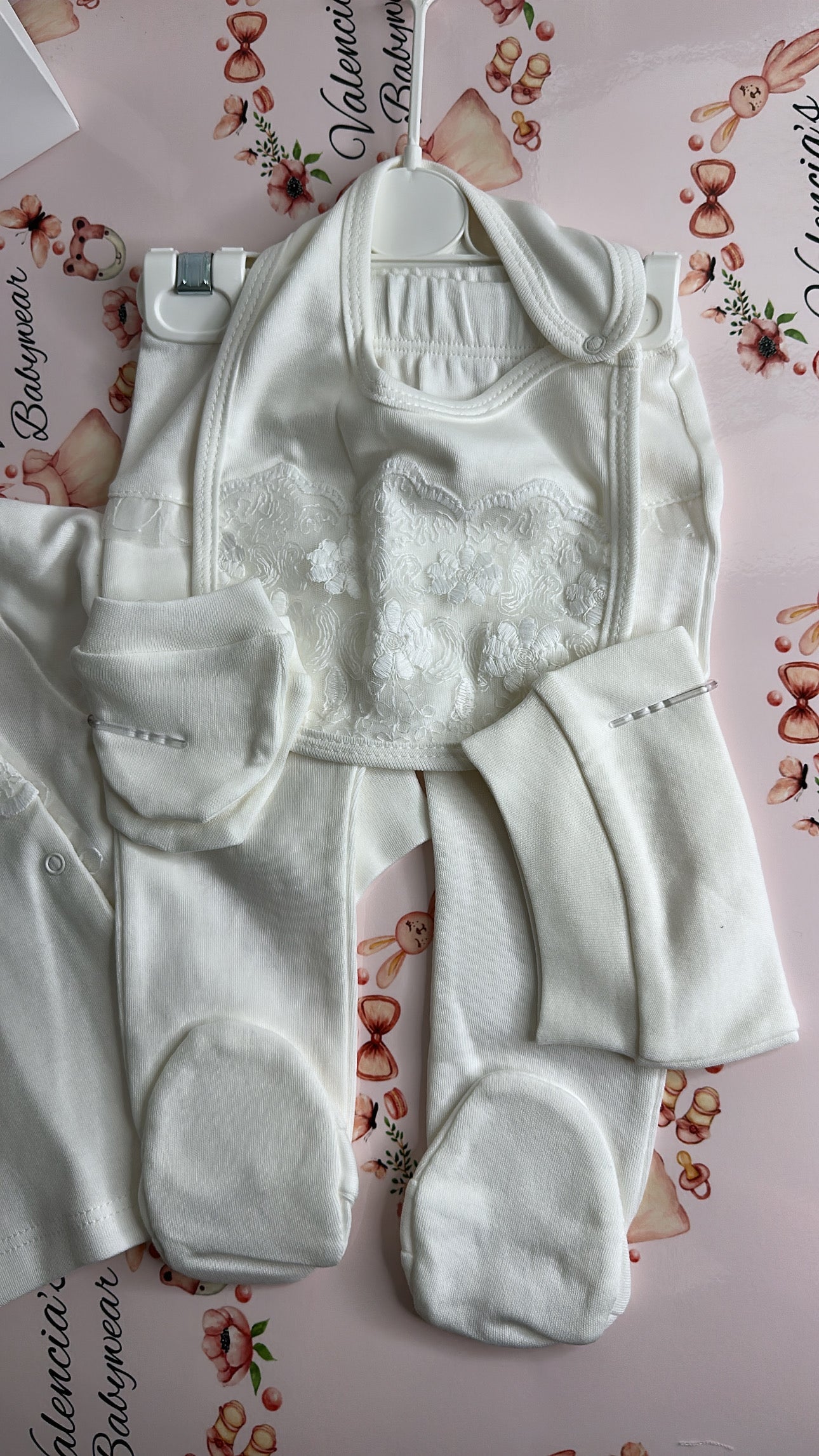Little Dreams Ivory Lace 5PC Set