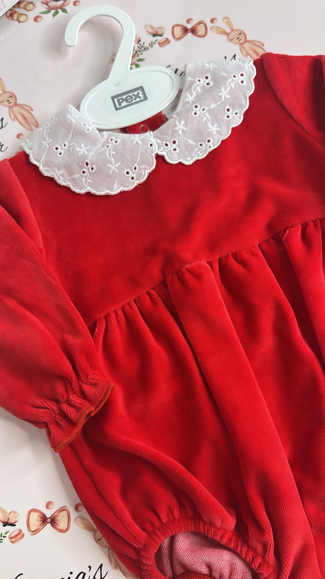 Red Nova Romper