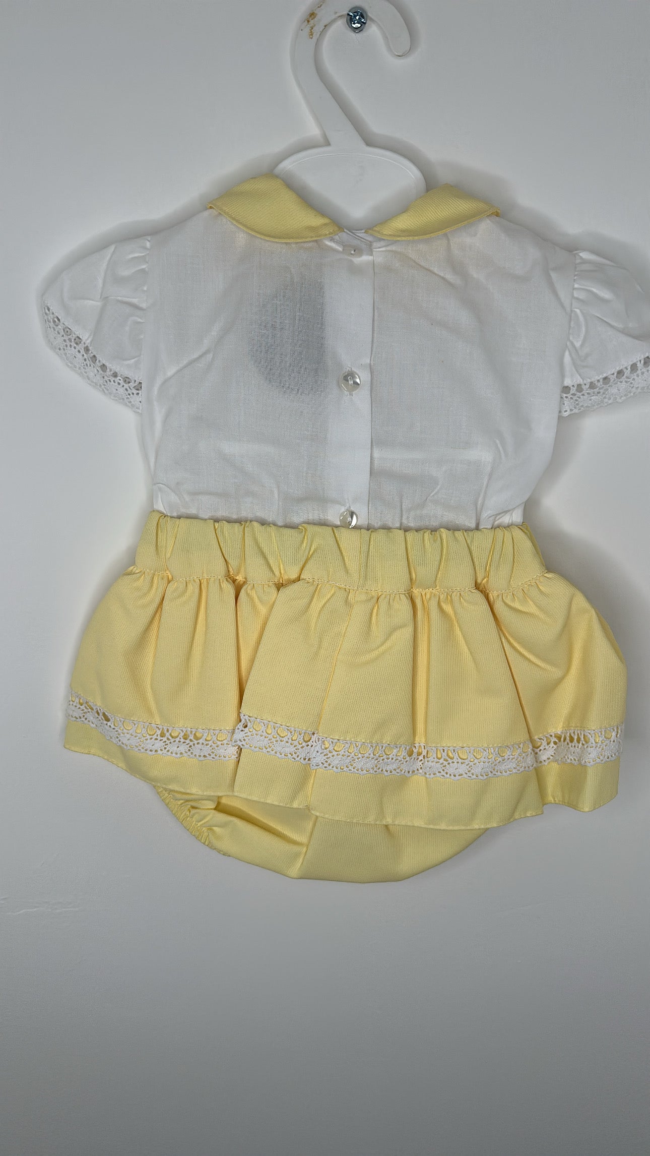 Yellow Shirt & Bloomer Set