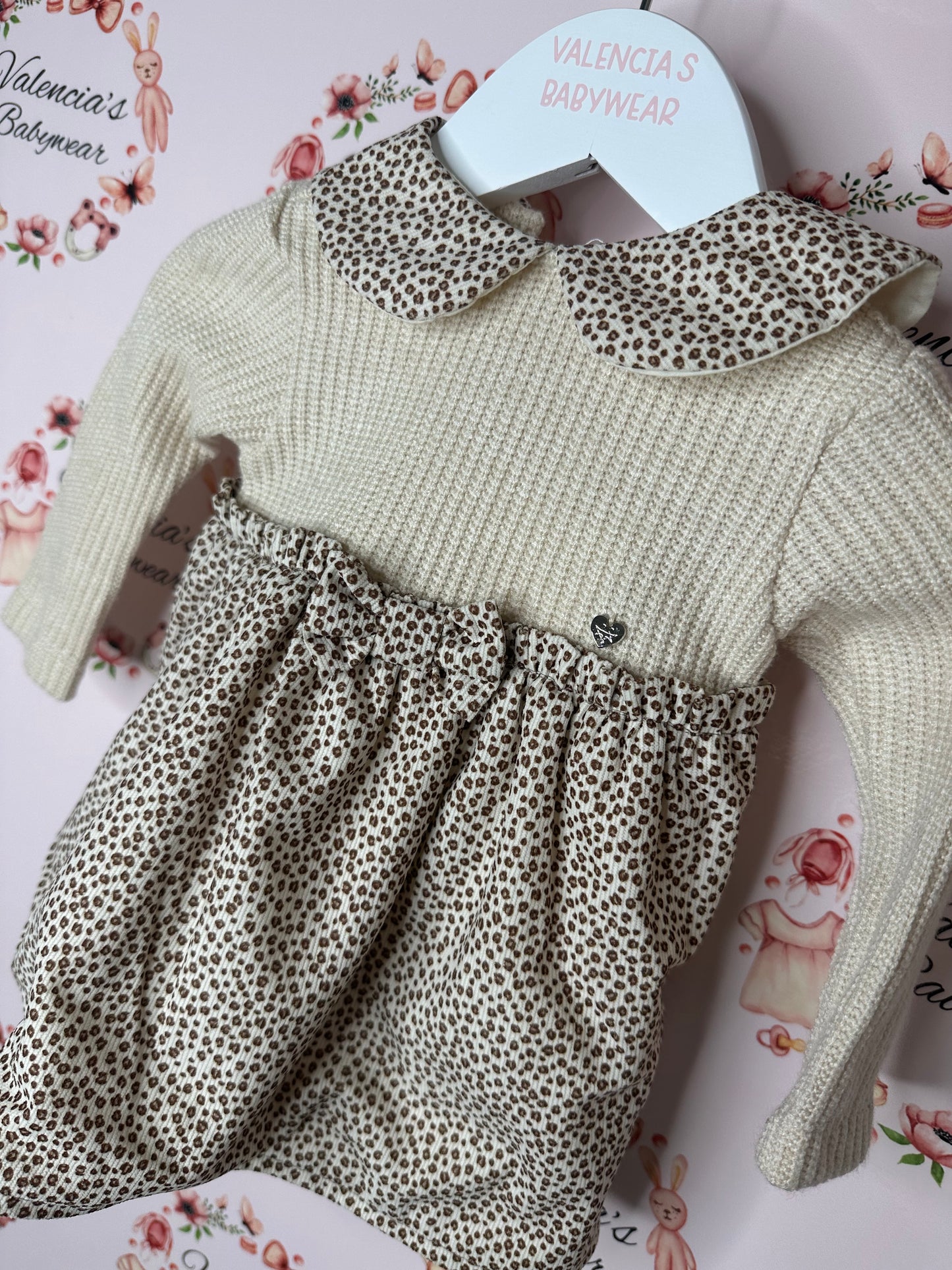 Stelle & Pupi Leopard Dress With Headband