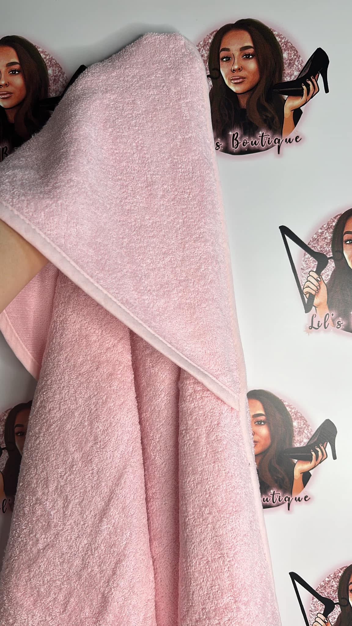 Baby Girl Hooded Towels