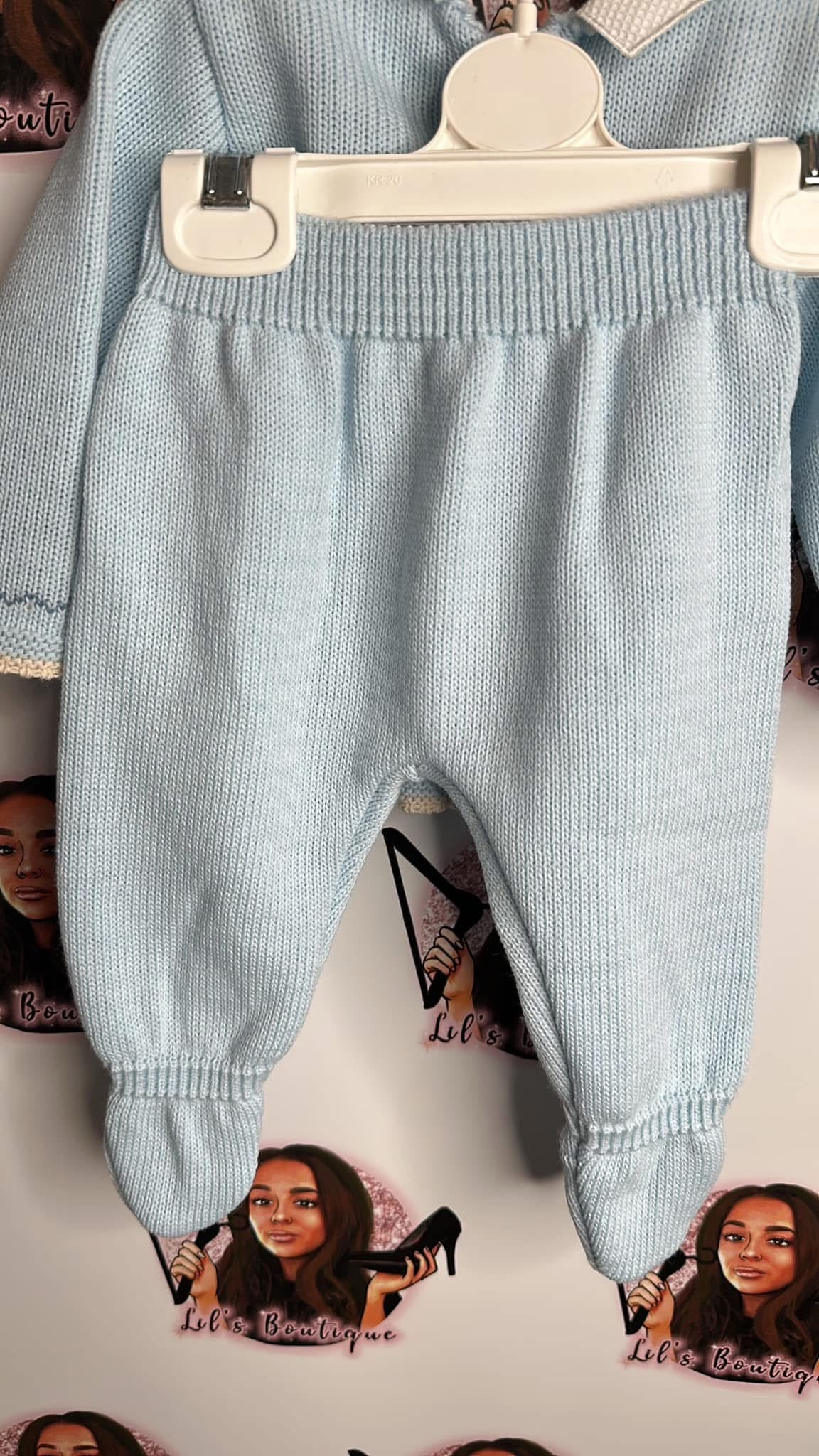 Baby Boys Blue Diamond set 3PC