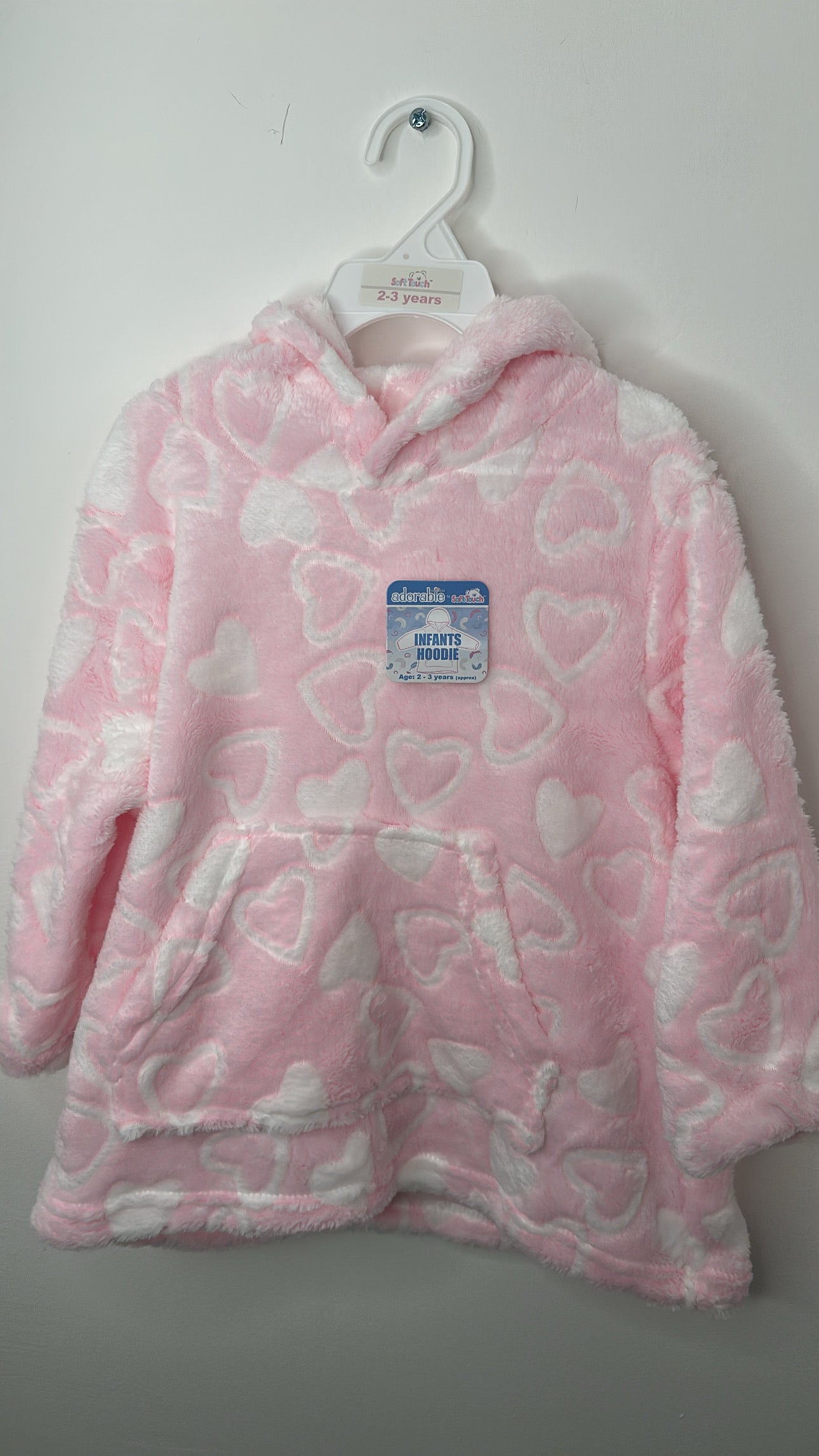 Pink Heart Hoodie