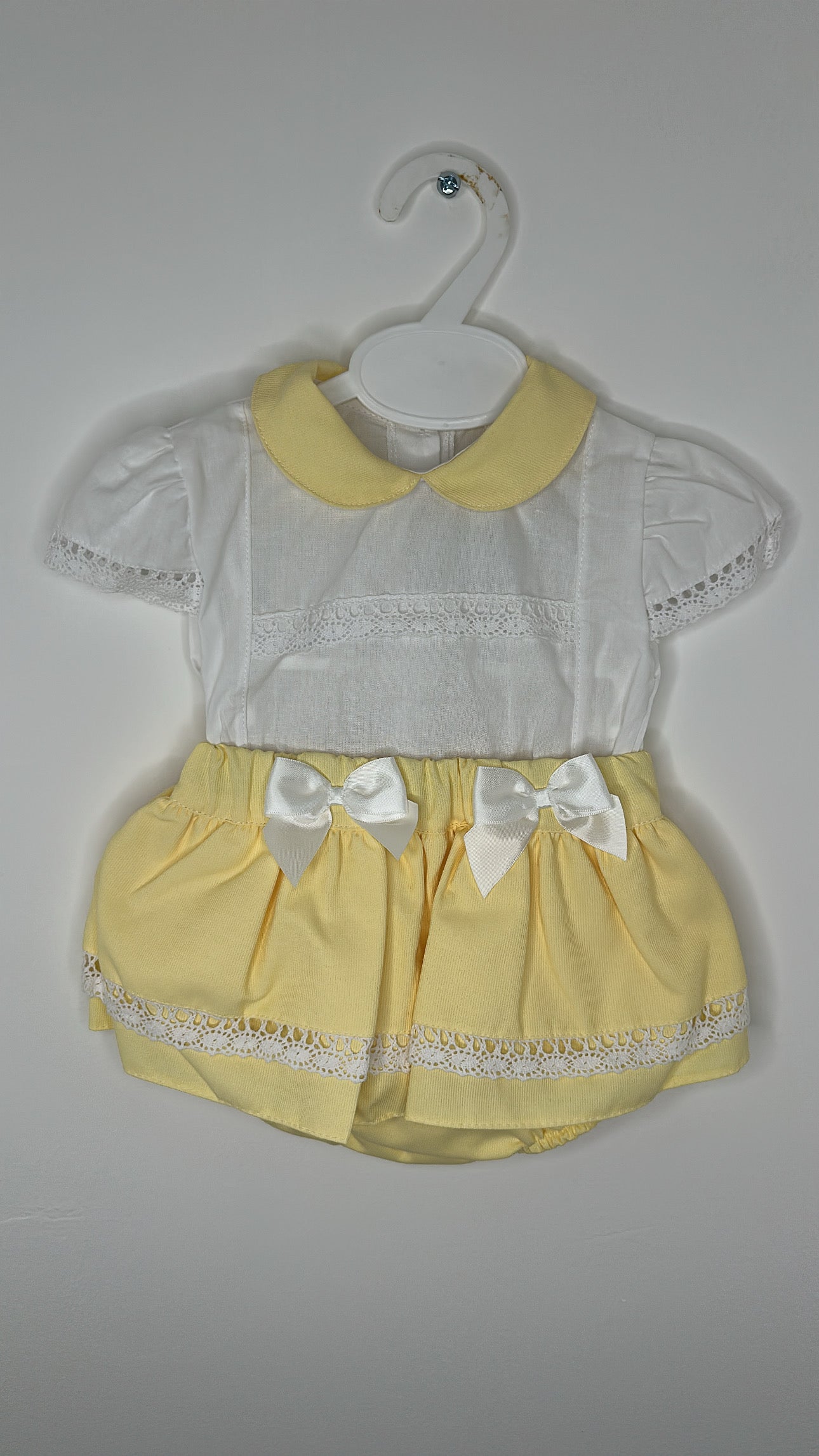 Yellow Shirt & Bloomer Set