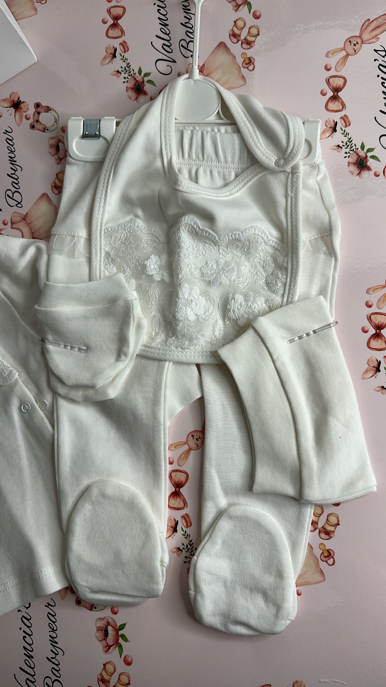 Little Dreams Ivory Lace 5PC Set