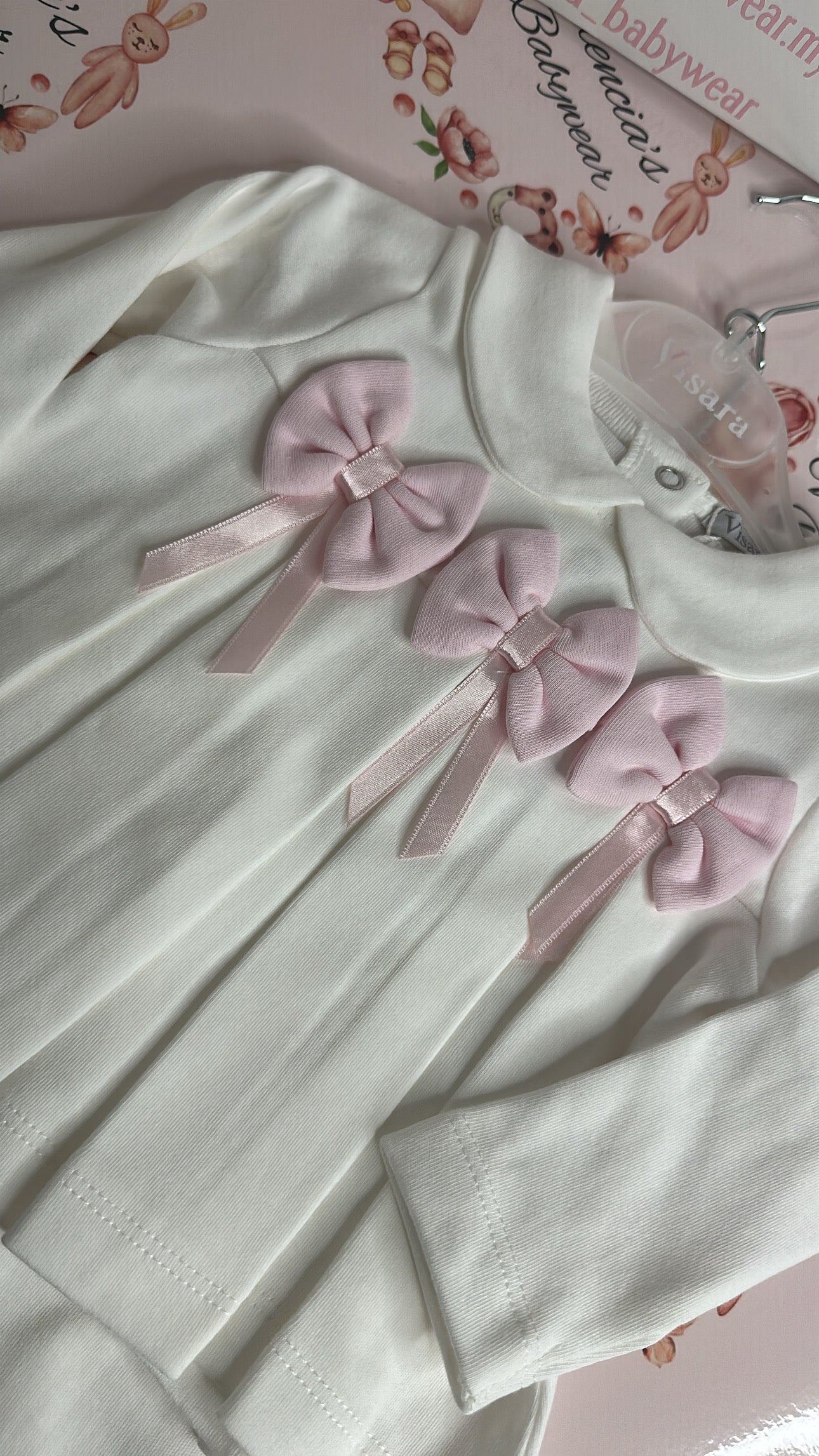 Tripple Bow Trouser Set