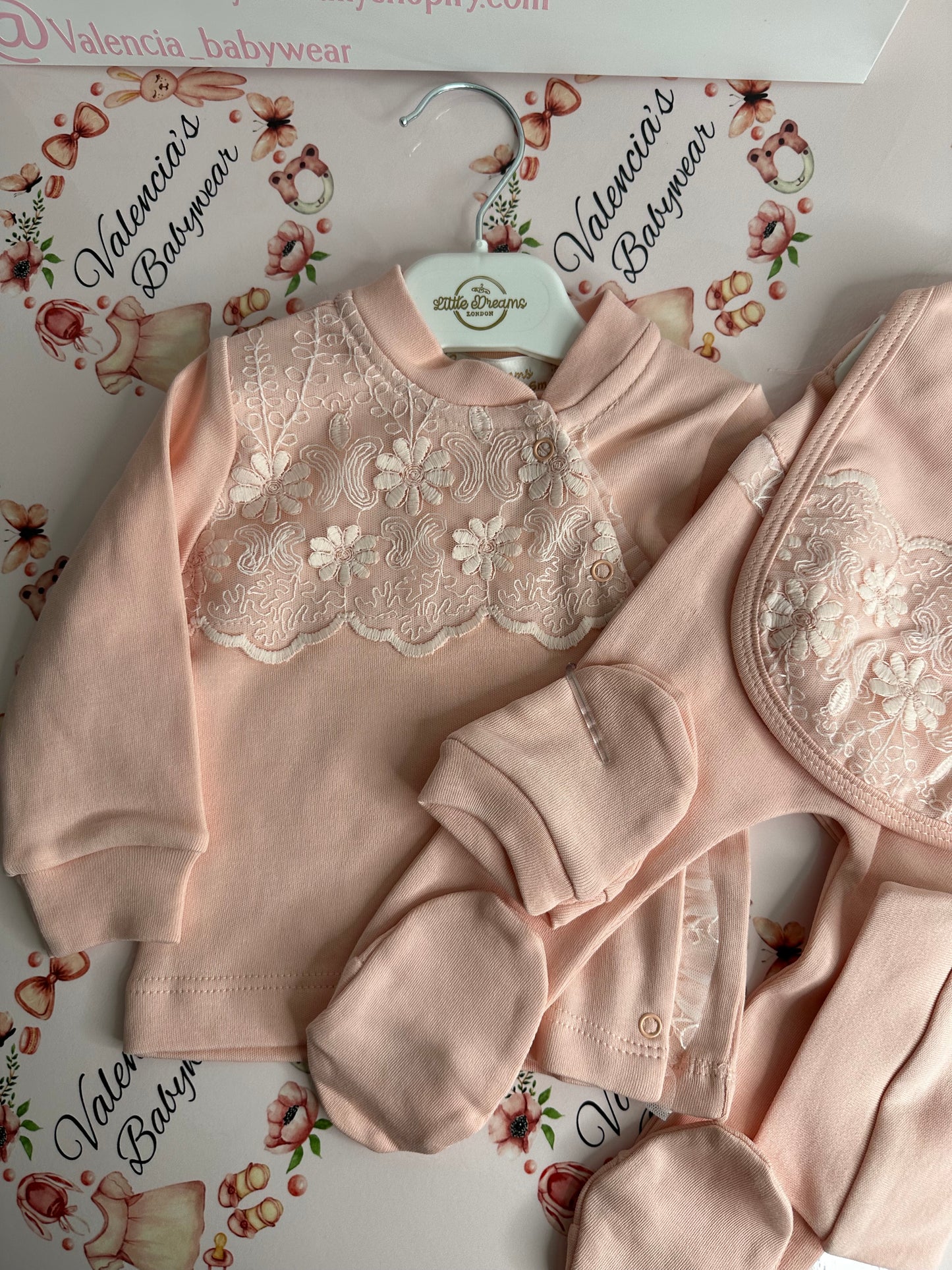 Little Dreams Peach 5PC Set