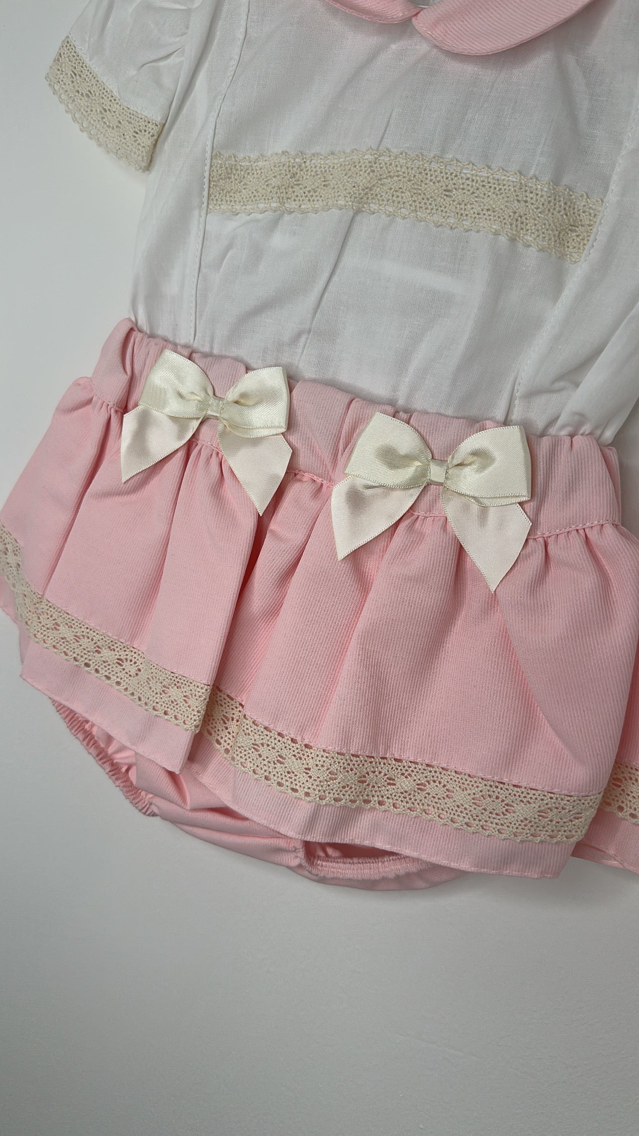 Pink Shirt & Bloomer Set