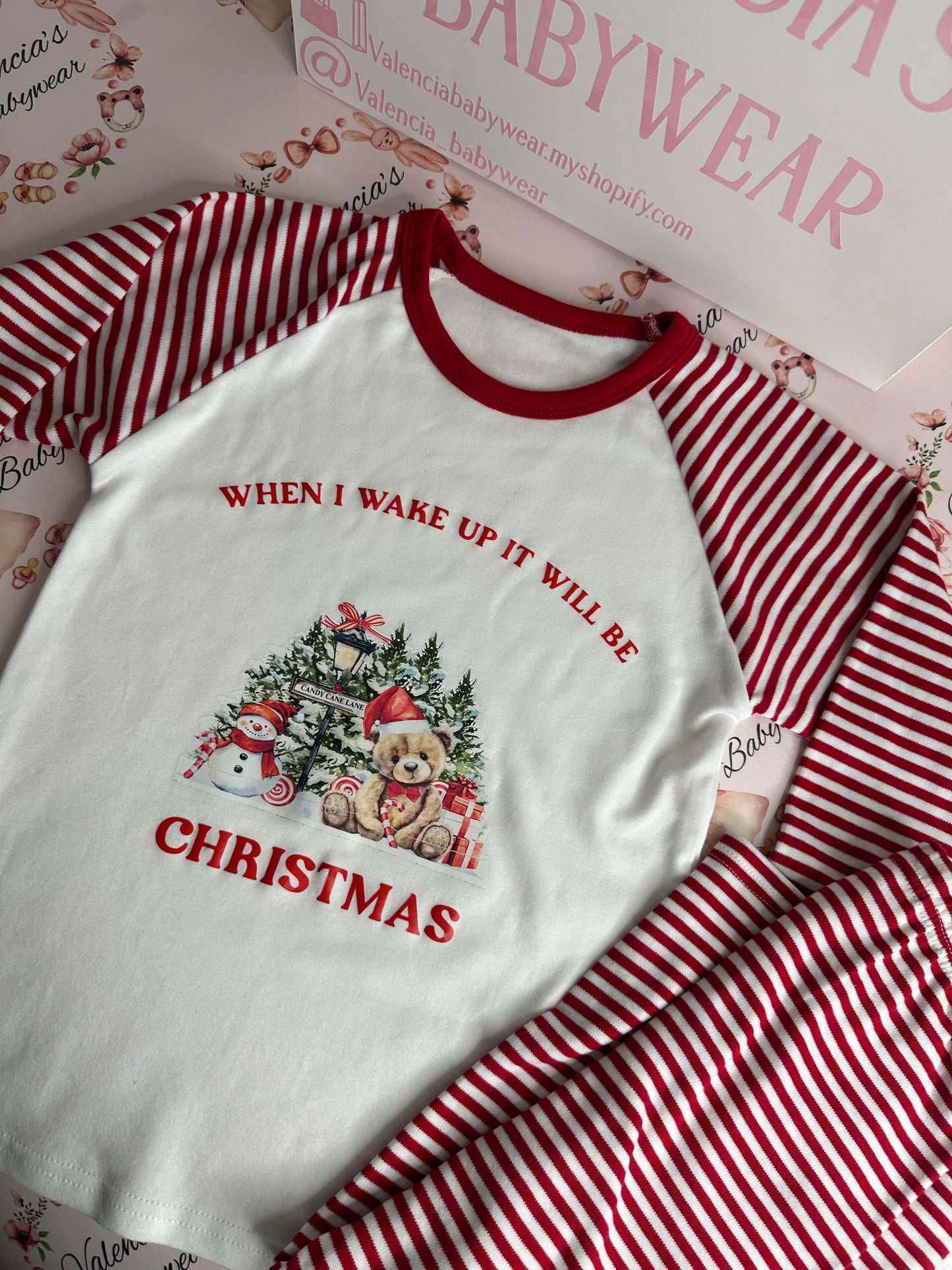 Candy Cane Pyjamas