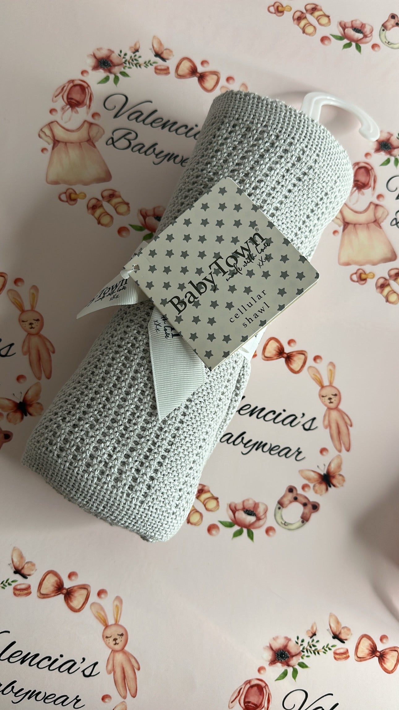Grey Cellular Blankets