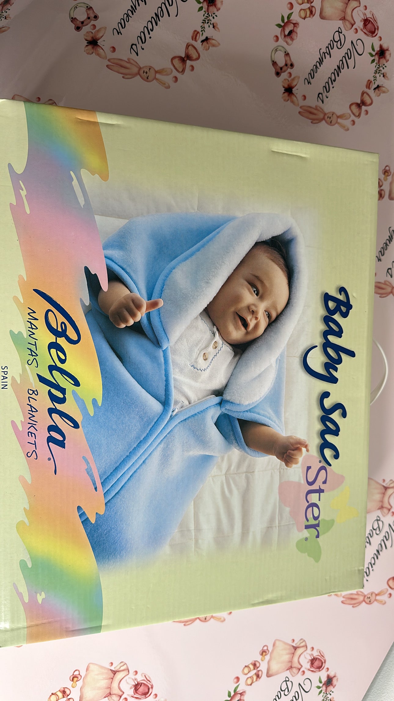 Baby Pink Spanish blanket
