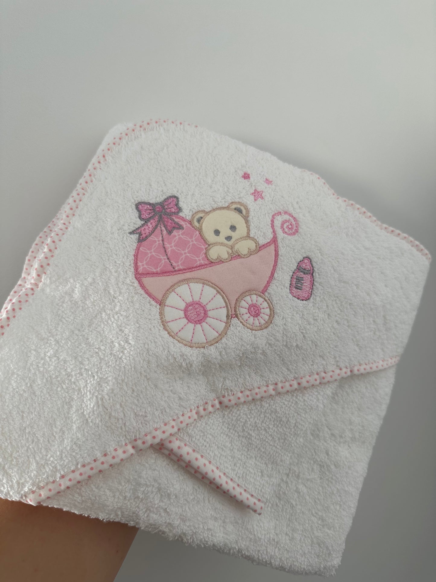 Baby Girl Hooded Towel