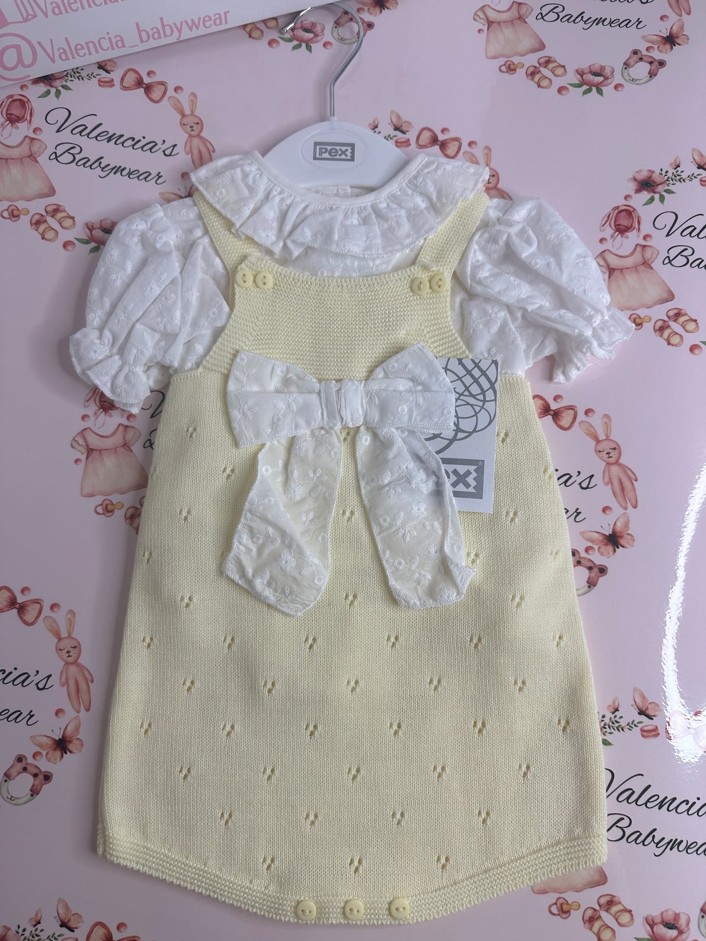 Lemon Bow Dress