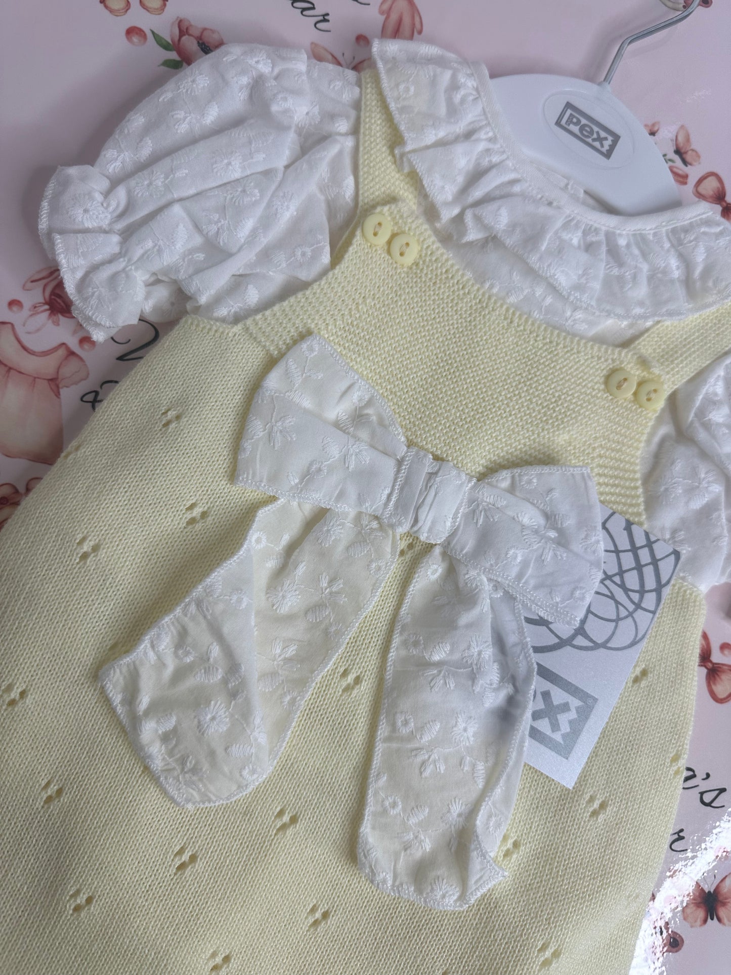 Lemon Bow Dress