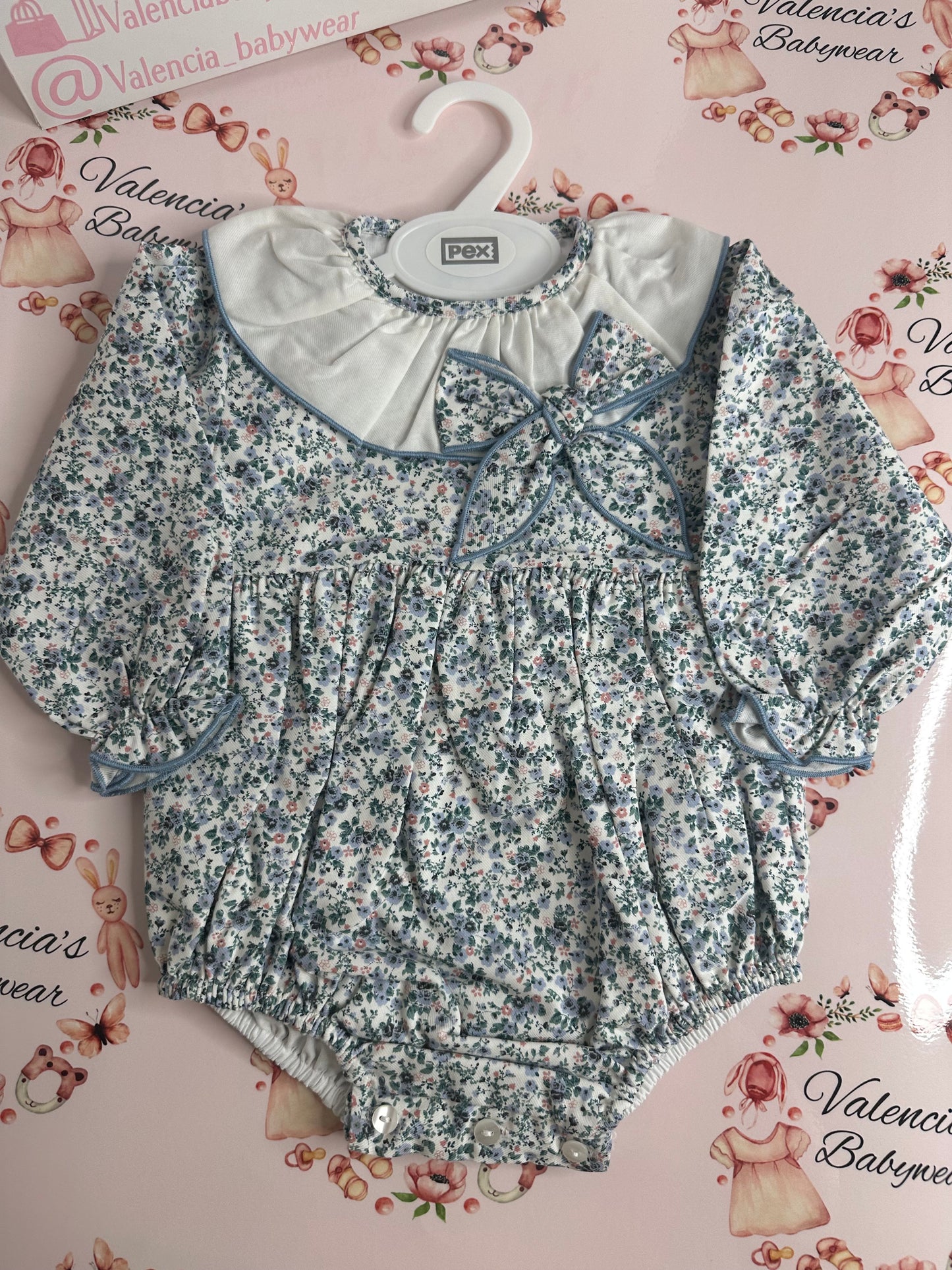 Floral Bow Romper