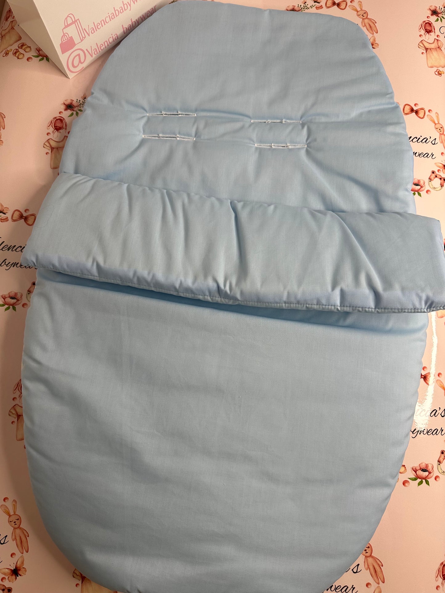 Blue Carseat Footmuff