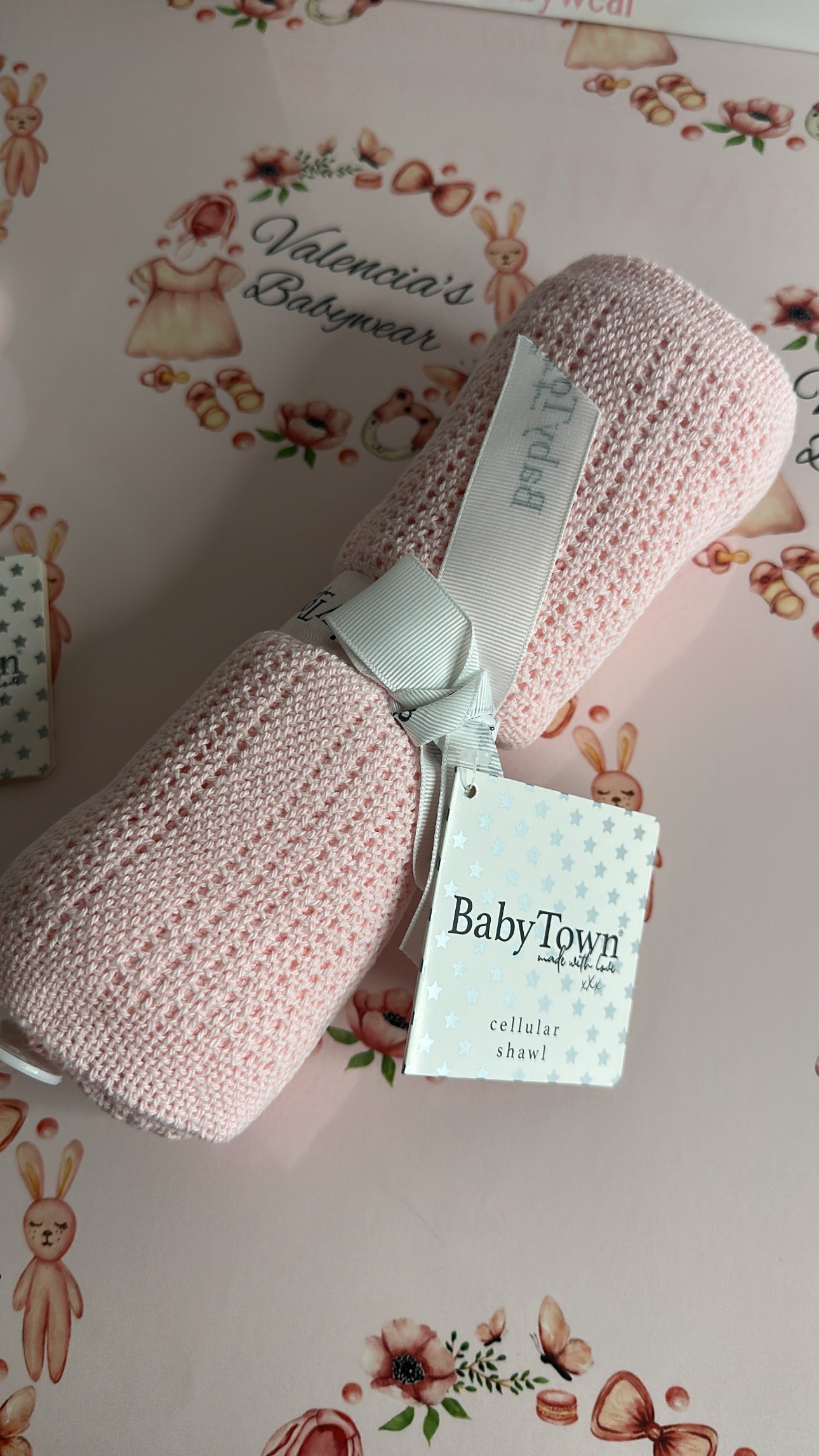 Pink Cellular Blanket