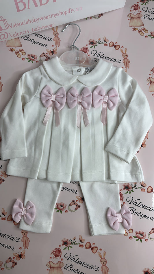 Tripple Bow Trouser Set