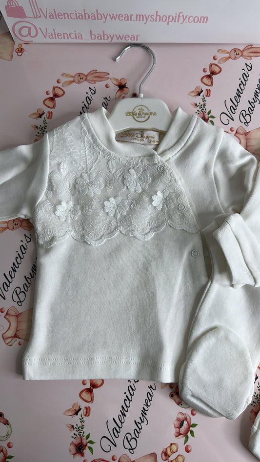 Little Dreams Ivory Lace 5PC Set