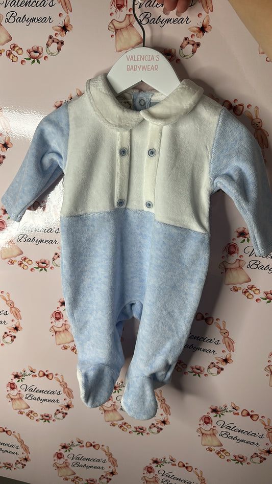 Classic Velour Sleepsuit