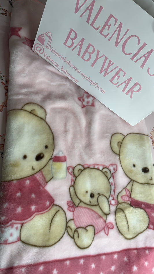 Baby Pink Spanish blanket