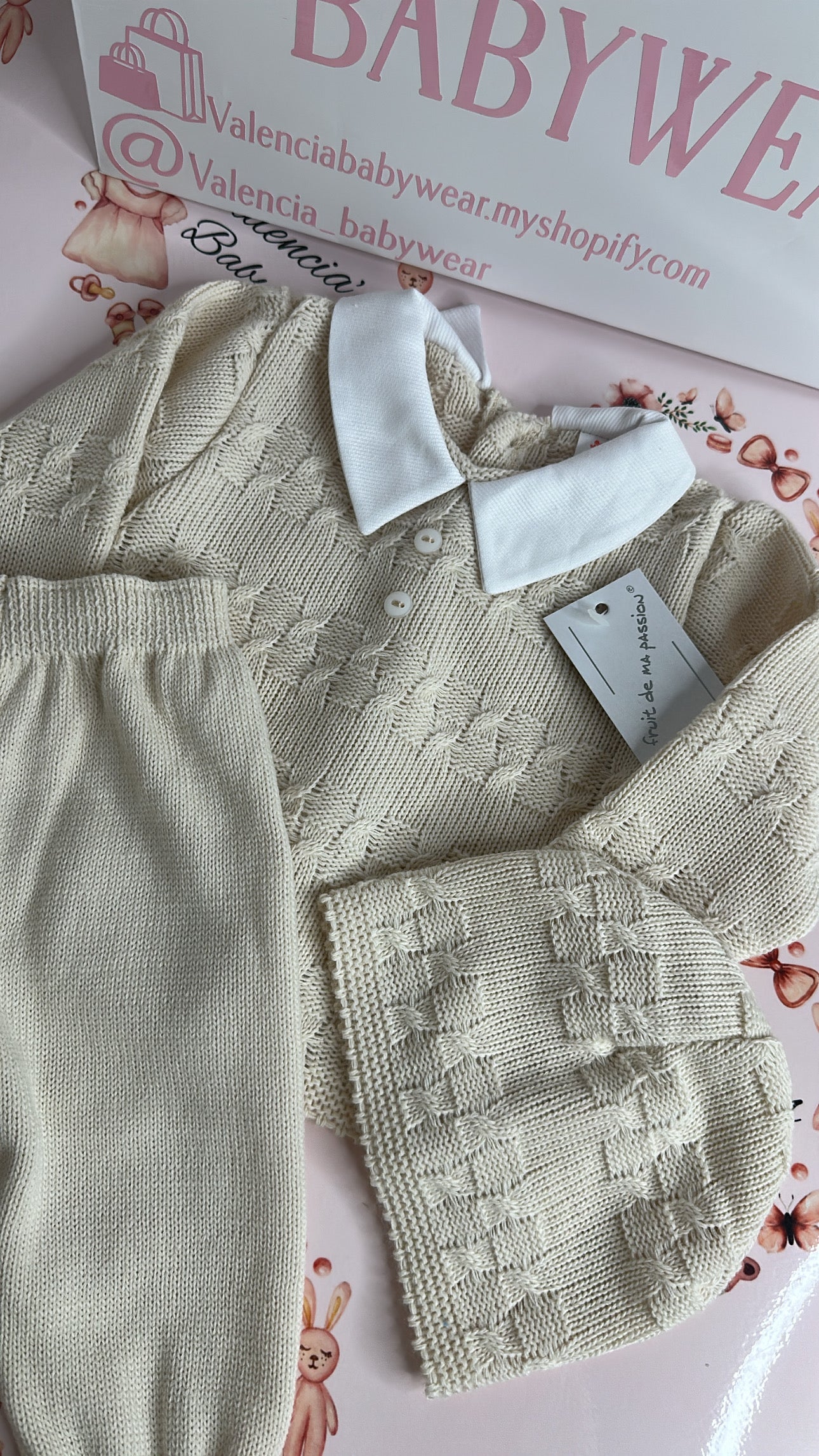 Boys Beige 3PC Set