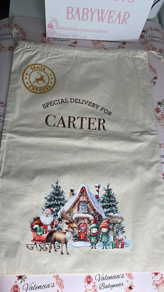 Canvas Christmas Sack