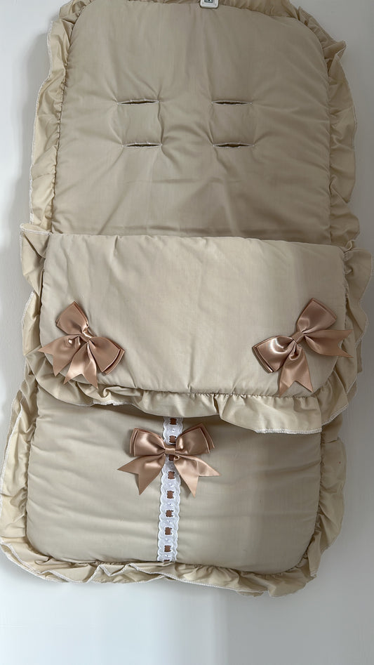 Beige Buggy Footmuff