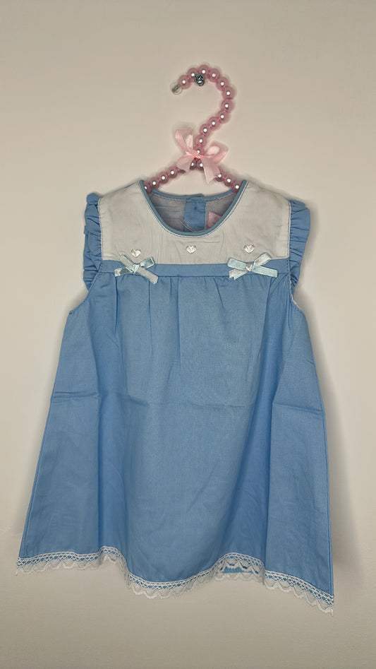 Bow Heart Dress (Blue)