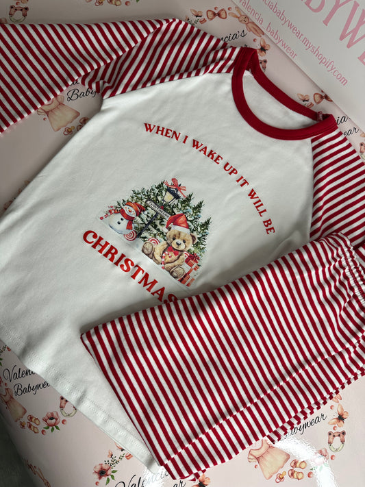 Candy Cane Pyjamas