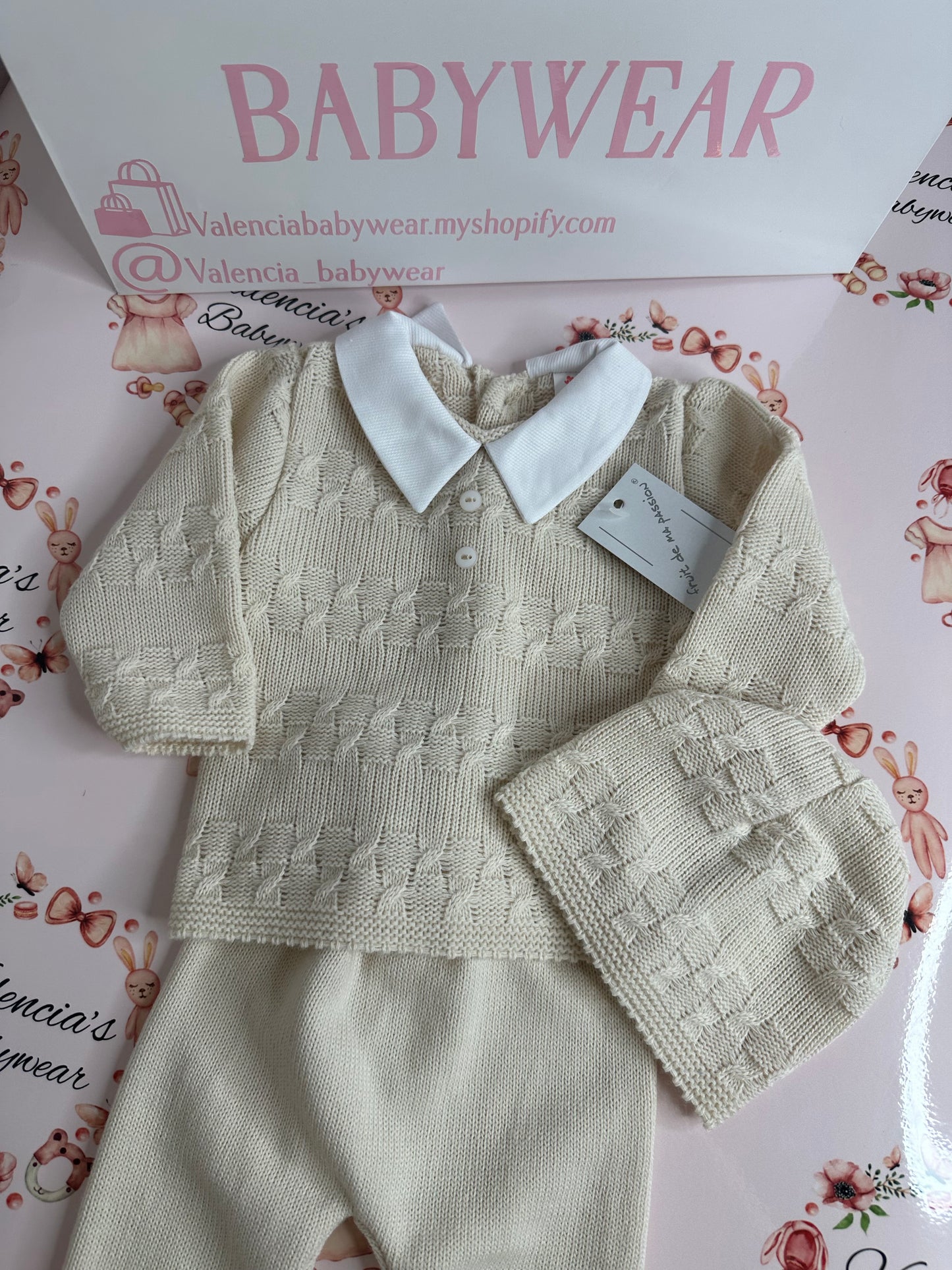 Boys Beige 3PC Set