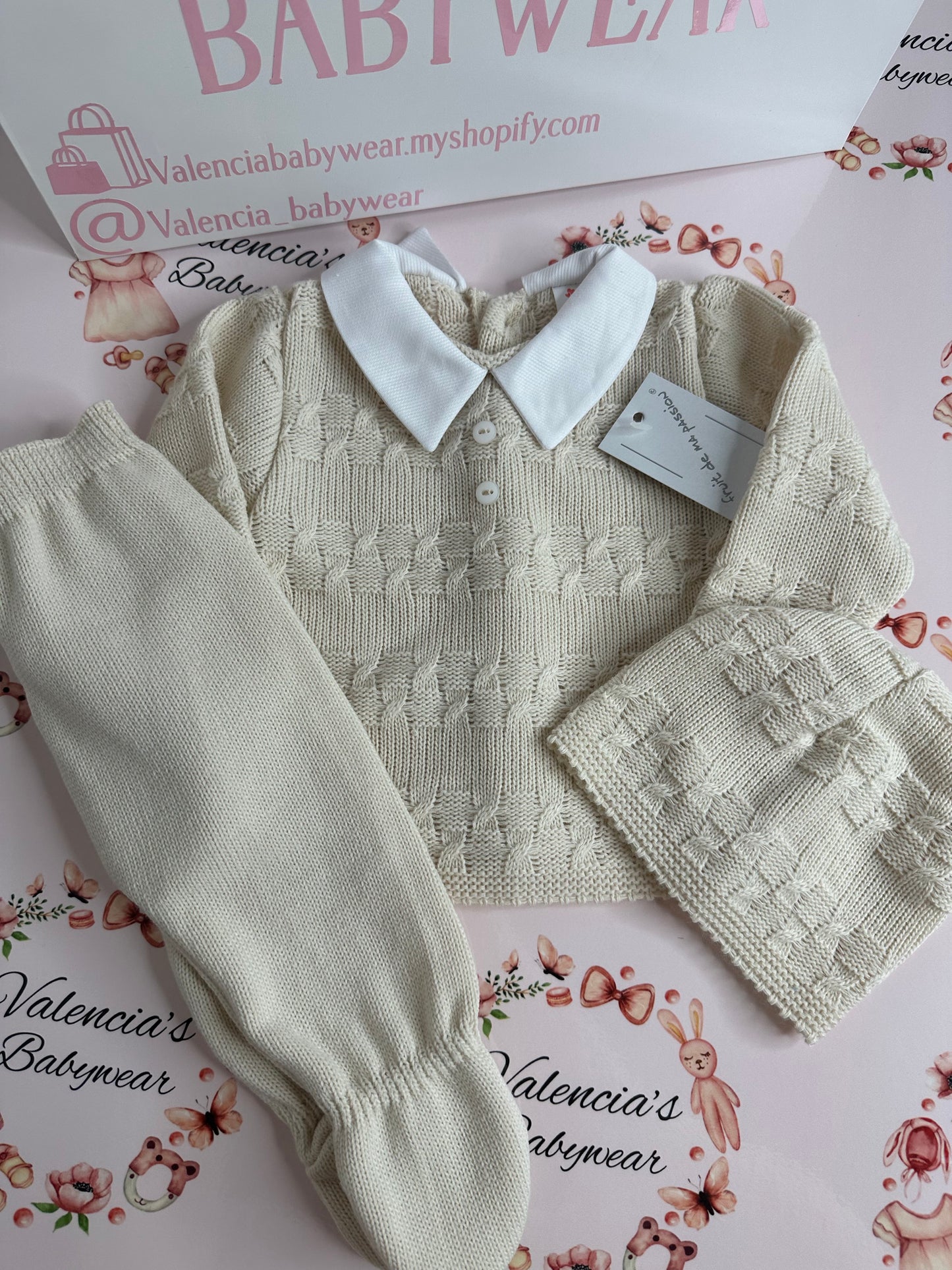 Boys Beige 3PC Set