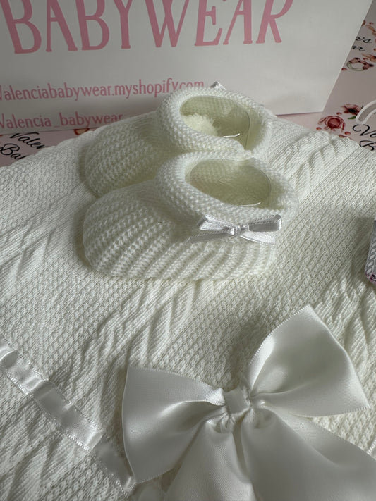 Ivory Classic Booties