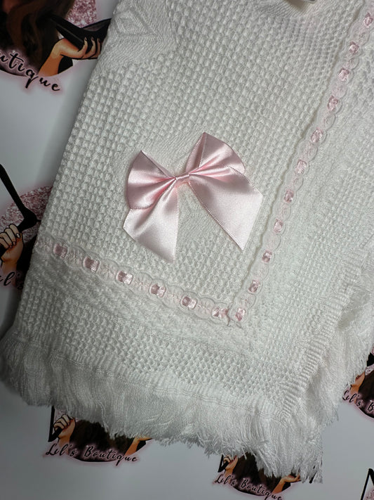 Pink Shawl blanket